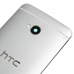 HTC One M7 Back Cover Replacement (Silver)